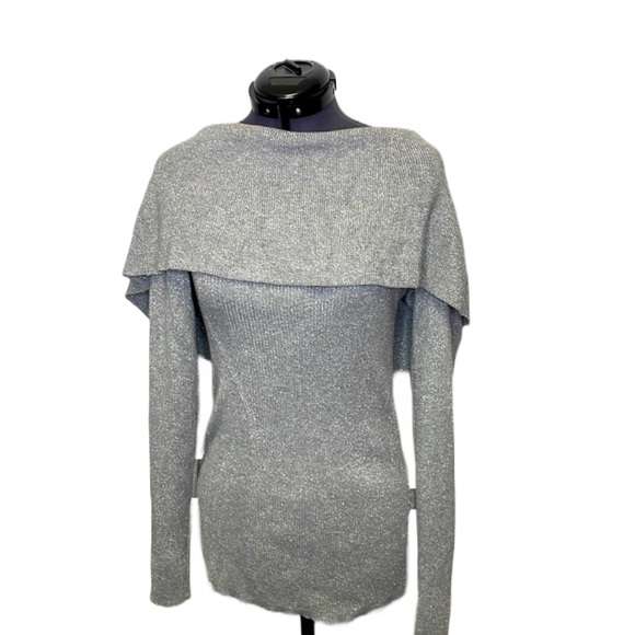 White House Black Market Sweaters - White House/Black Market Gray Sweater/Tunic